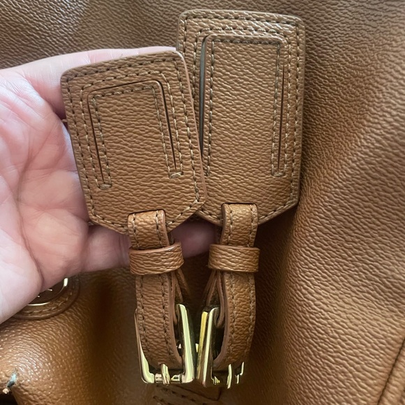 Tory Burch Middy Robinson satchel brown doctors bag - Picture 12 of 14